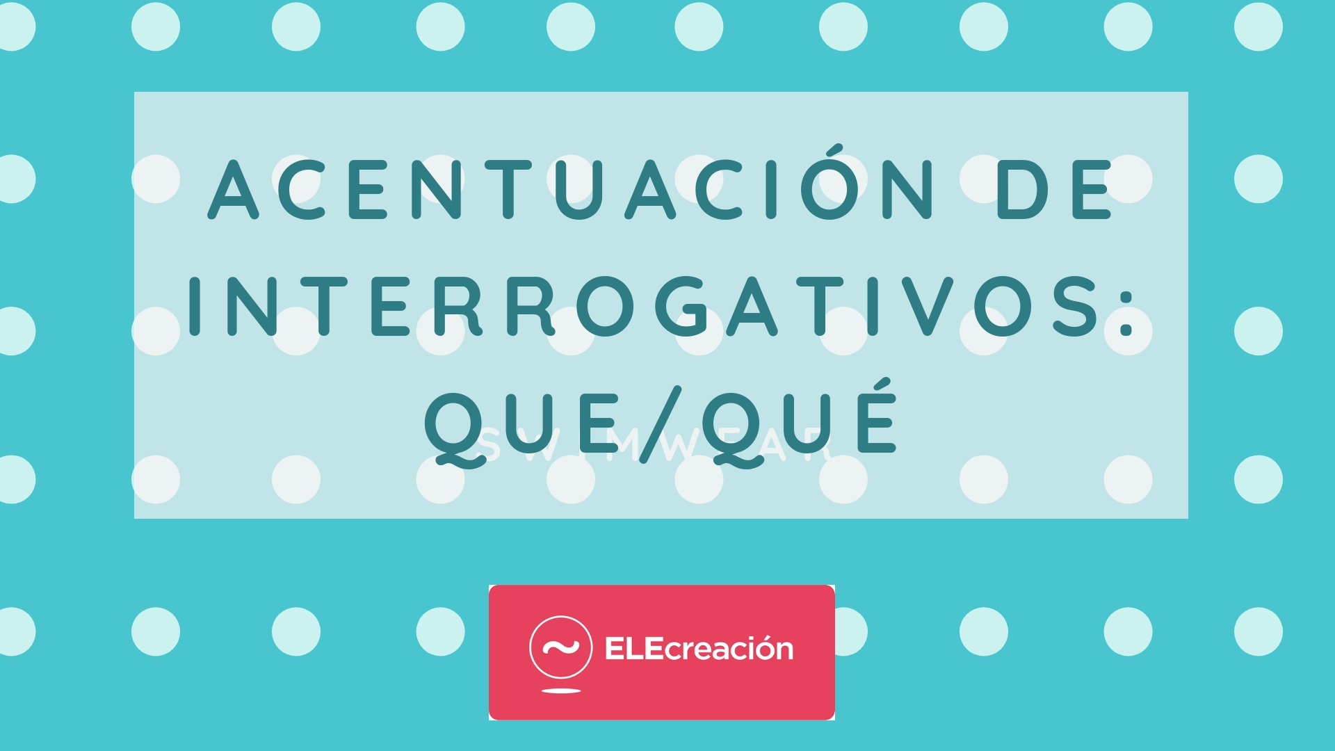 Acentuación de interrogativos